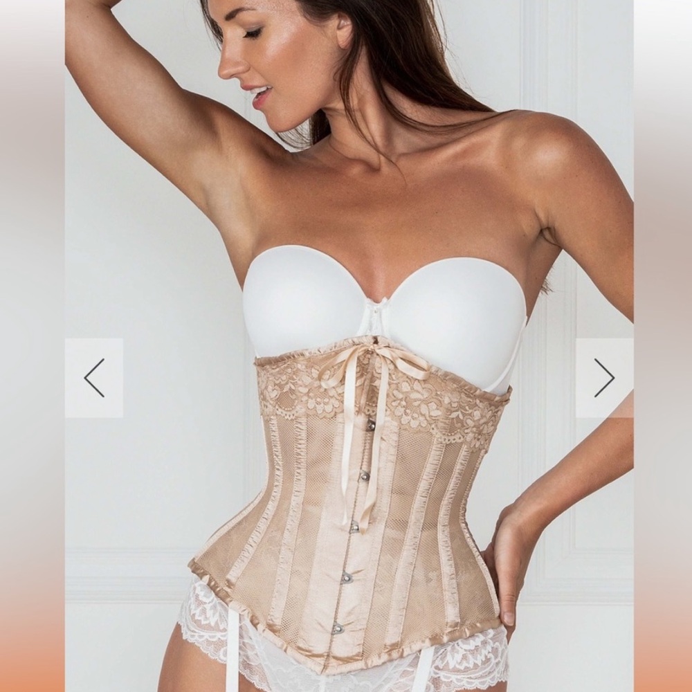Corset Story Longline Champagne Underbust Corset